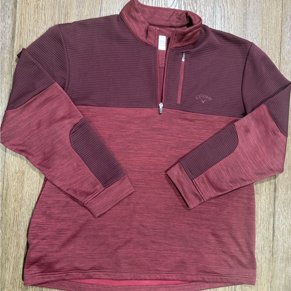 Callaway Maroon Pullover